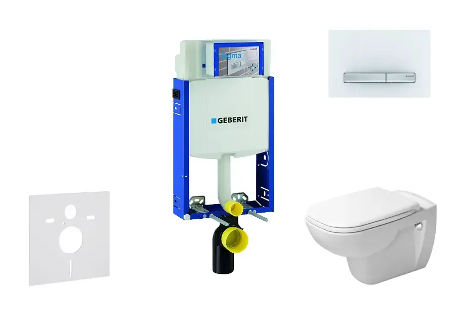 Kihagyhatatlan ajánlat Geberit - Kombifix - Fali WC szett - 110.302.00.5 NH8