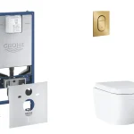 Grohe - Rapid SLX - Fali WC szett - SANI11BB4109 Azonnali szállítás