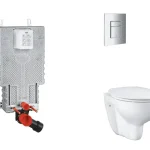 Exkluzív ajánlat Grohe - Uniset - Fali WC szett - SANI15BB2101