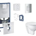 Legkelendőbb Grohe - Rapid SLX - Fali WC szett - SANI11BB2125