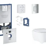 Expressz kézbesítés Grohe - Rapid SLX - Fali WC szett - SANI11BB2131