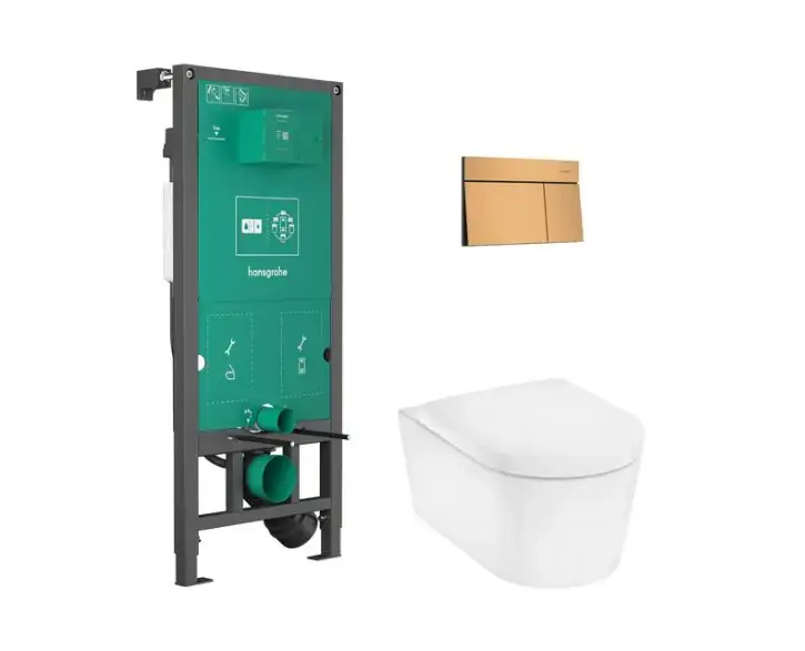 Utolsó esély Hansgrohe - EluPura S - Fali WC szett - 60303140