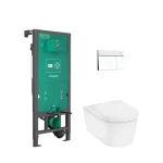 Hansgrohe - EluPura S - Fali WC szett - 60303700 Legjobb ár
