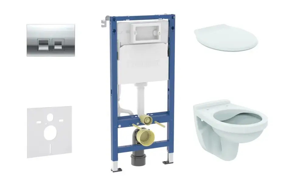 Szuper ajánlat Geberit - Duofix - Fali WC szett - SANI11CD1144