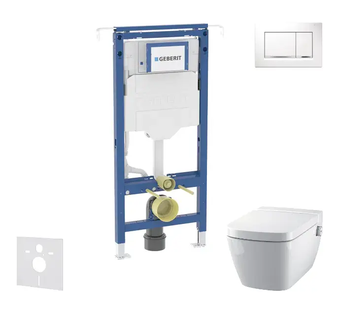 Akciós ár Geberit - Duofix - Fali WC szett - SANI11CT3105