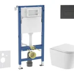 Geberit - Duofix - Fali WC szett - SANI11CA5166 Újdonság
